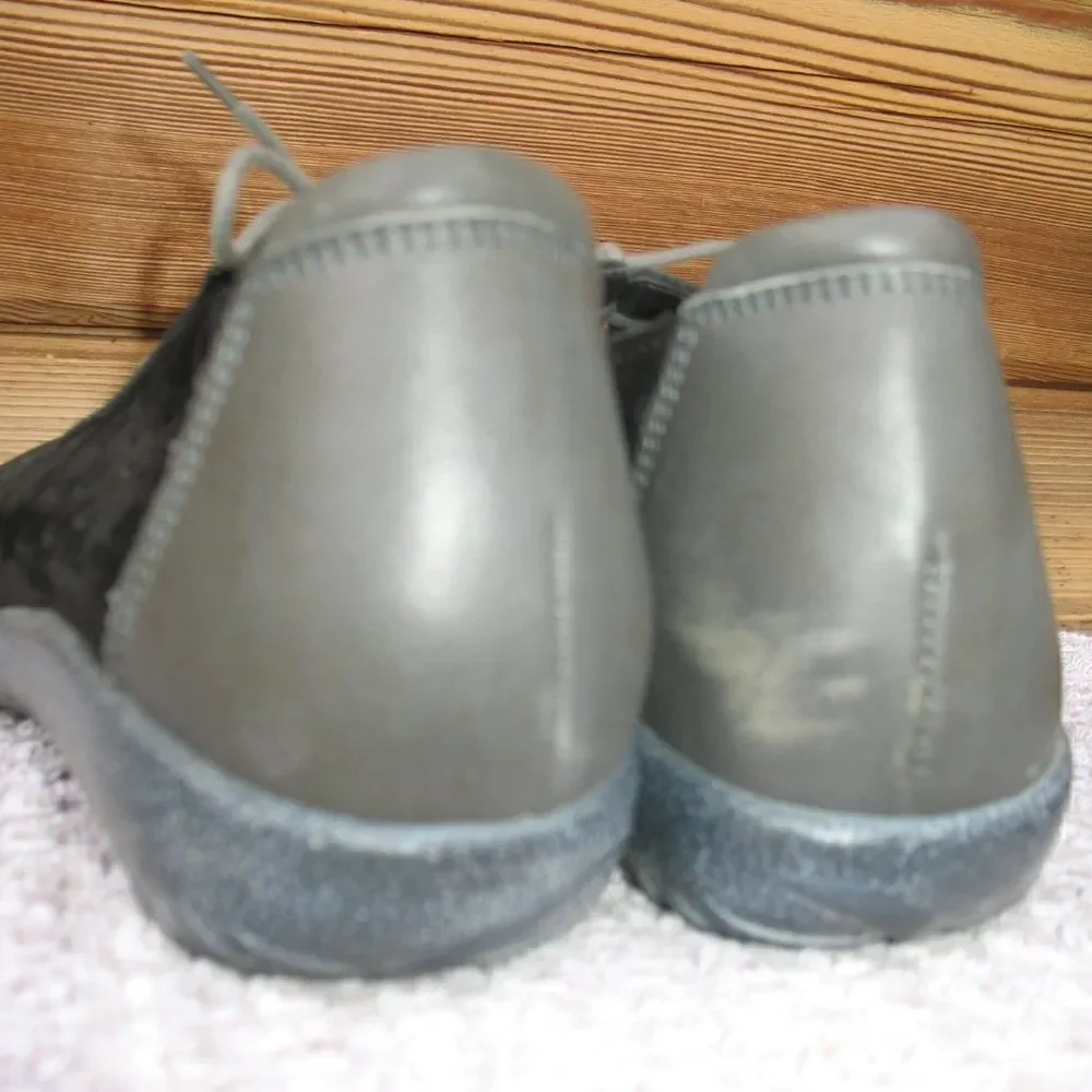 Naot Black Lalo Perforated Sneakers Shoes 6.5